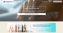 Desktop Screenshot of fedhealth.co.za